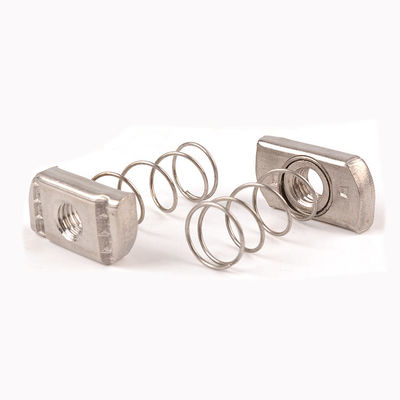 Stainless Steel Spring Nut Channel Nuts With Long Spring