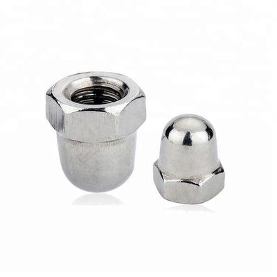 Nickel Plated Din1587 Hex Domed Nuts