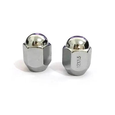 Universal 19mm 21mm Chrome Wheel Hubs Lugs Nuts Bolts Cover  Luxury Chrome Nut For Wheel Nut Cover