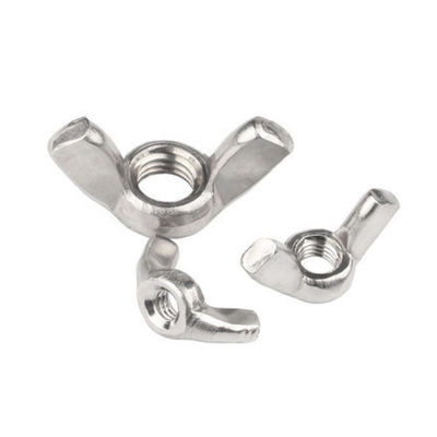 304 Stainless Steel Wing Nuts DIN 315  Precision Casting DIN315  Wing Nuts Butterfly Nut