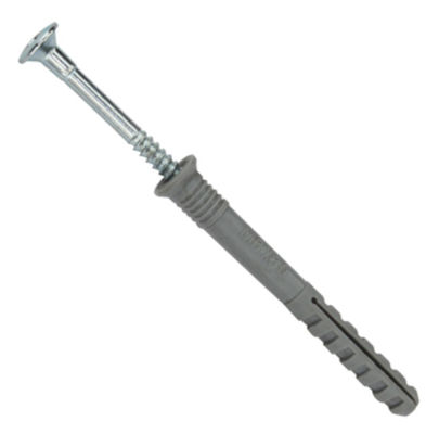 Nylon Plastic Expansion Anchor Bolt Nail In Anchors