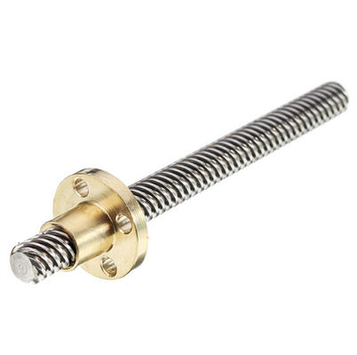 Factory wholesale 8mm 10mm 12mm 14mm 16mm Fast-Travel Precision Thread Lead Screw ball screw