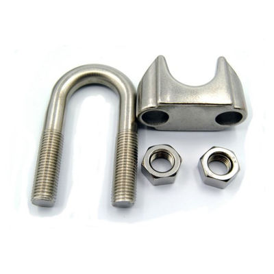 DIN 741 Heavy Duty US Type Carbon Steel Drop Forged Wire Rope Clip Wire Rope Clamp