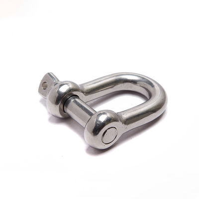 DIN82101 Marine Use Hardware Shackle din 82101 D Shackle With Coller Pin for Lifting