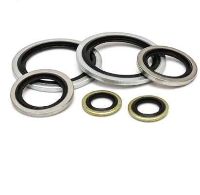 Customize Metal Rubber Bonded Sealing Washers Thread Compact Washer