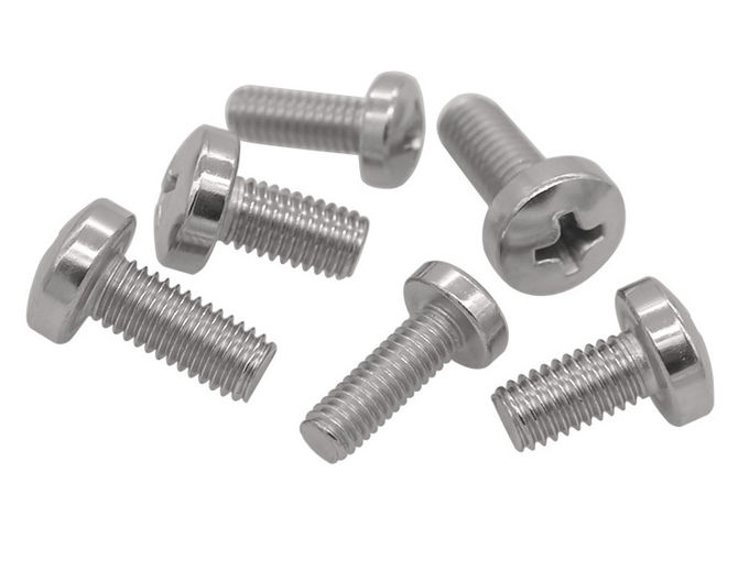 ISO7048 Stainless Steel Machine Screws , Stainless Steel Cheese Head Screws