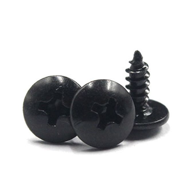 Black Oxide Steel Truss Head Phillips Drive Self Tapping Screw Big